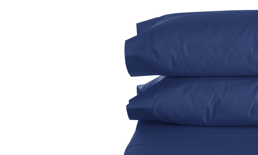 Image 15: 1800 Series Bamboo Feel Pillowcase Queen/Standard or King Set of 2 Pillowcases 