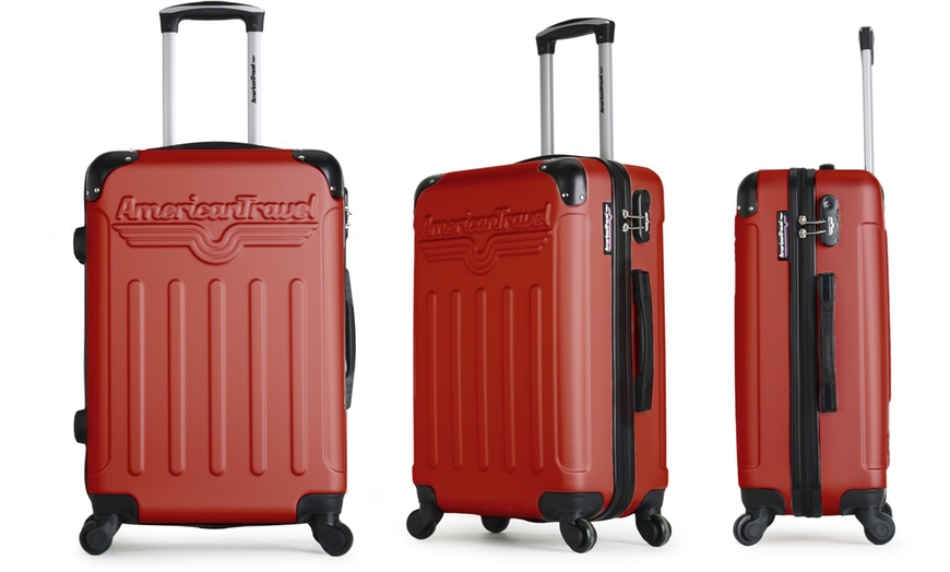 Image 21: Three American Travel Suitcases