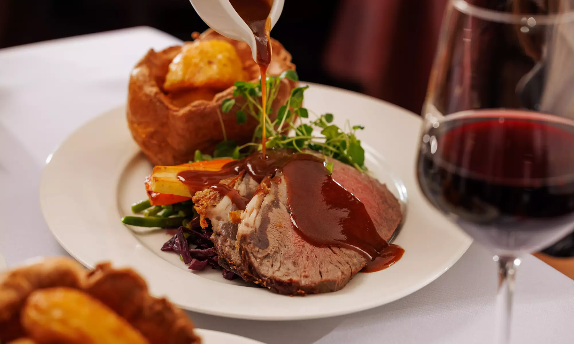 Three Course Sunday Lunch, Festive Lunch or Dinner