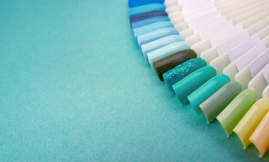 Image 3: Gel or Russian Manicure & Pedicure Sessions for Glossy Nails