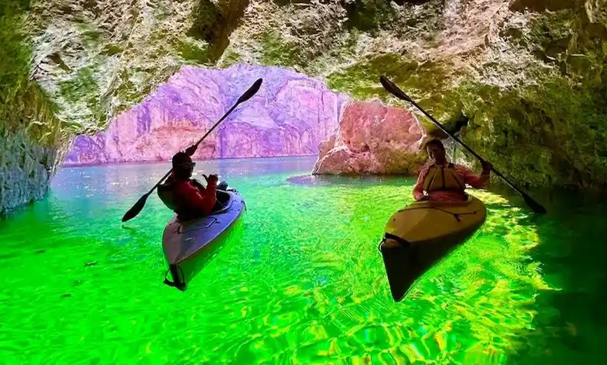 Image 4: Guided Kayaking on the Colorado River w/ Star Gazing & a 5-Course Meal