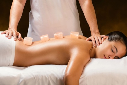 50 Minute Luxury Massage with Hot Towels, Aromatherapy and Himalayan Stones or Cupping - Pure Spa