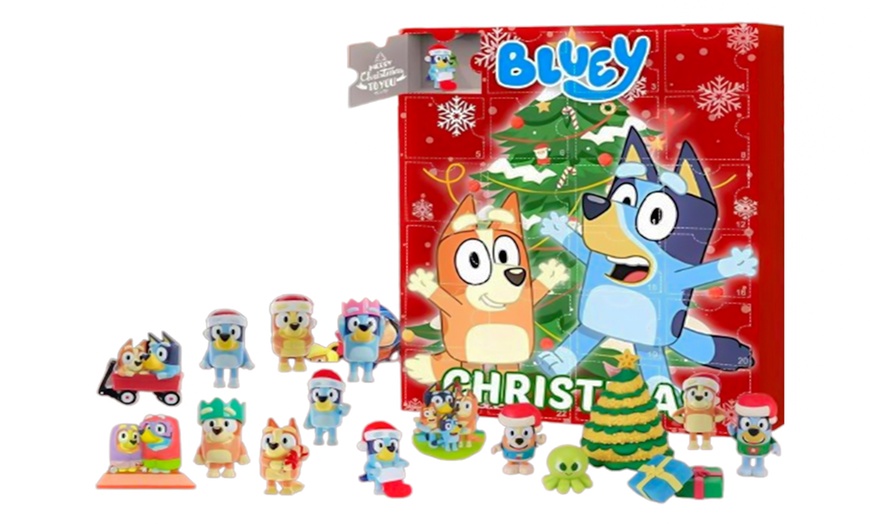 Image 2: Bluey Inspired 24 Days Christmas Advent Calendar 