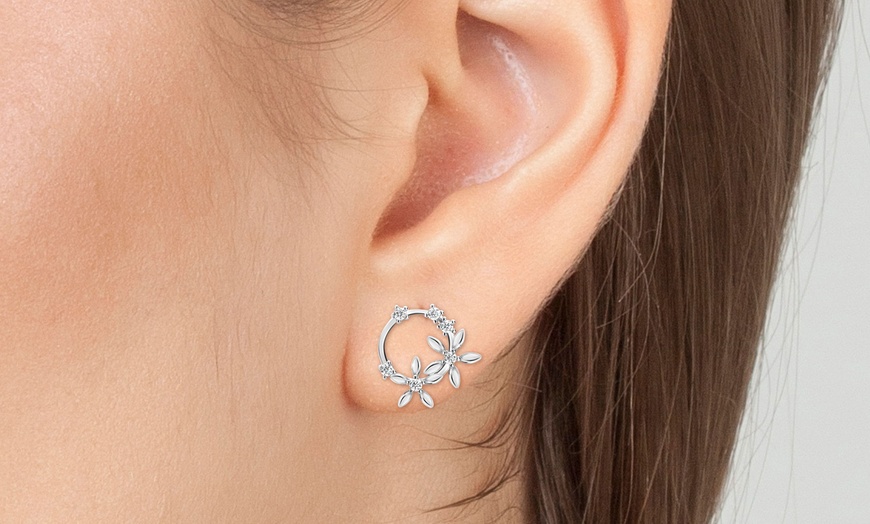 Image 4: Boucles d’oreilles élégantes et scintillantes SC Crystal Paris 