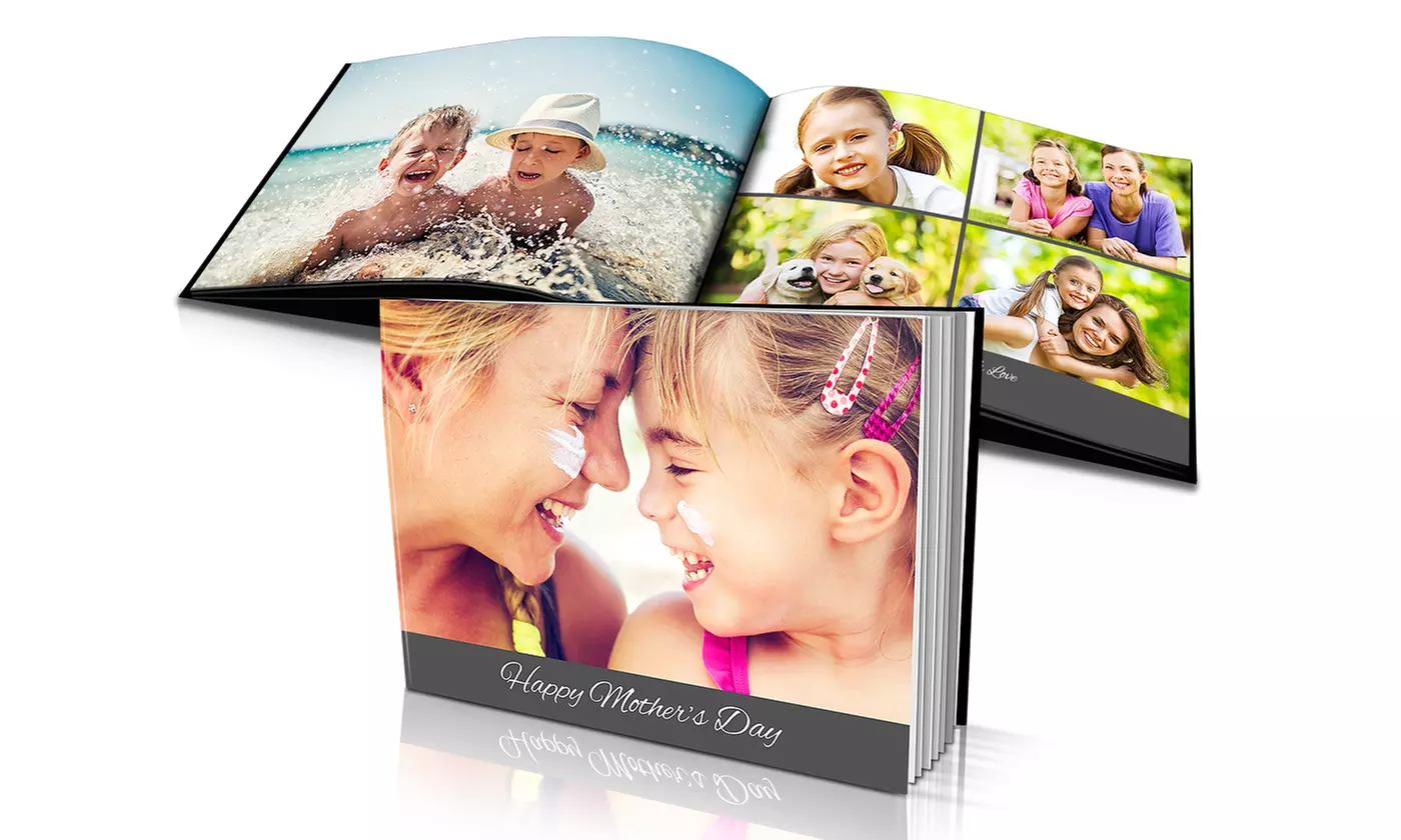 Personalized Soft or Hard Cover Photobook for Mom or Grandma from Fabness (Up to 70% Off) - Second Medium