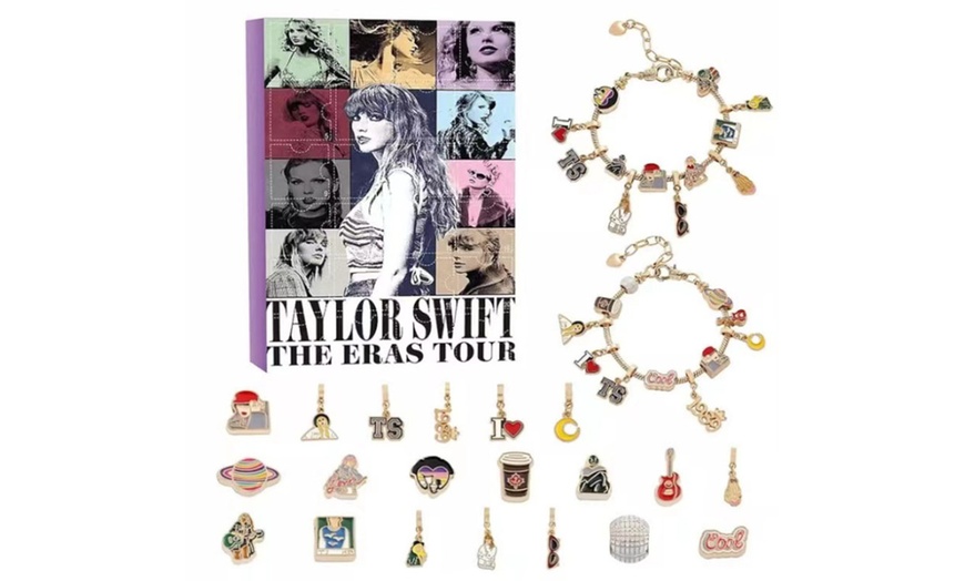 Image 4: Calendrier de l'Avent avec des charmes inspirés par Taylor Swift