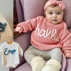 Image 1:  Personalized Embroidery Baby Sweater