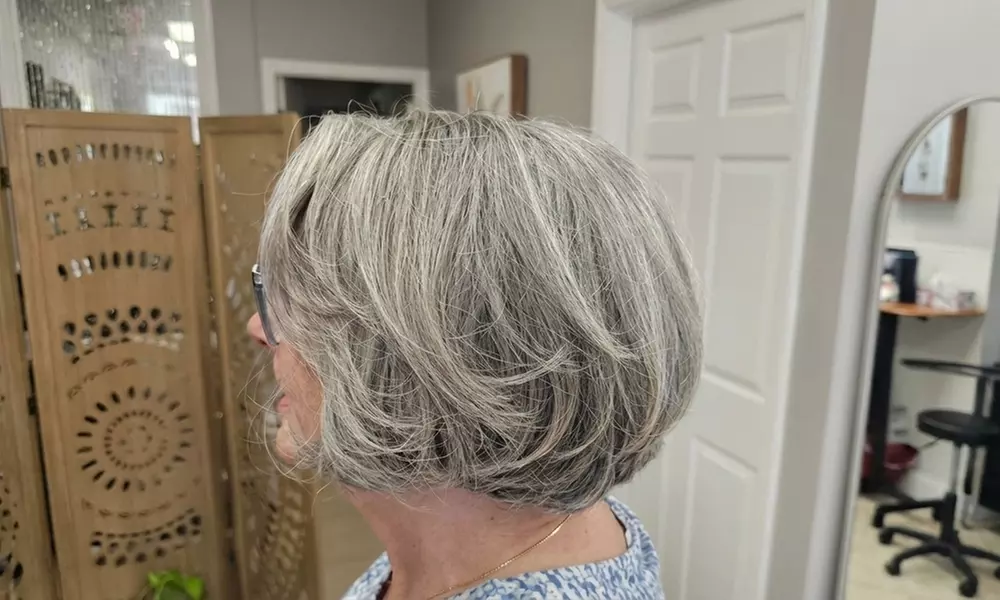 Haircut & Blow-Dry with Color or Highlights Makeover