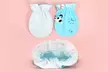 12 Pairs Newborn Baby Cotton Infant No Scratch Mittens Gloves - Second Medium