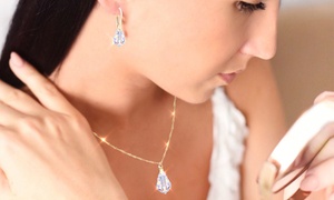 Ah! Jewellery Necklace, Earrings or Set with Crystals from Swarovski®