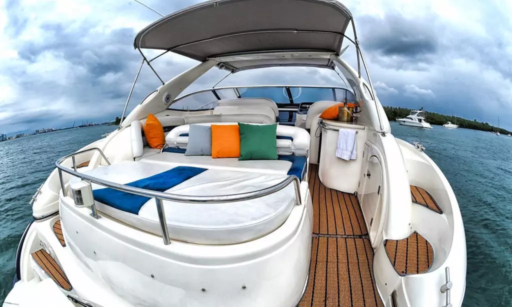 3, 4, 5 or 6-Hour Luxury 46ft Yacht Rental up to 12 People