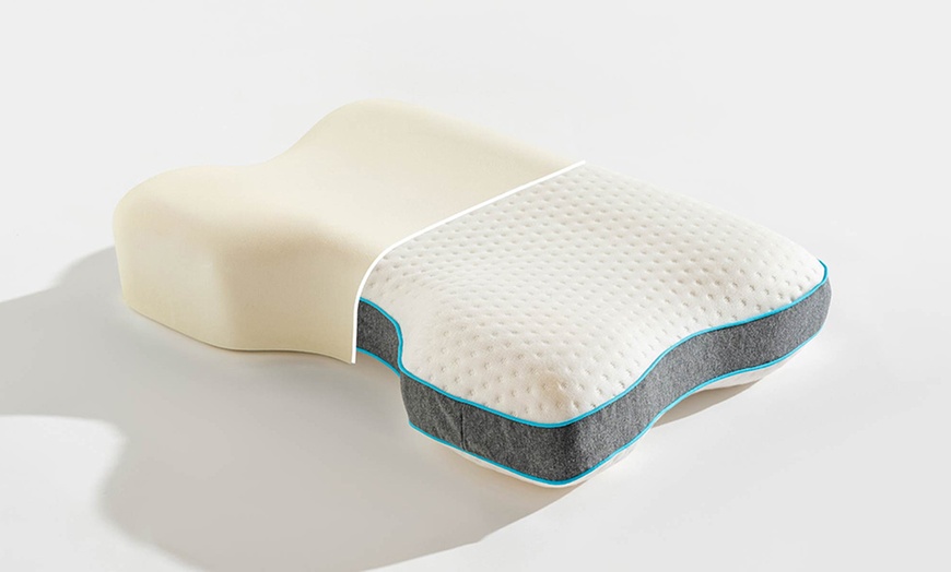 Image 7: Cuscino Serenity in memory foam antirussamento