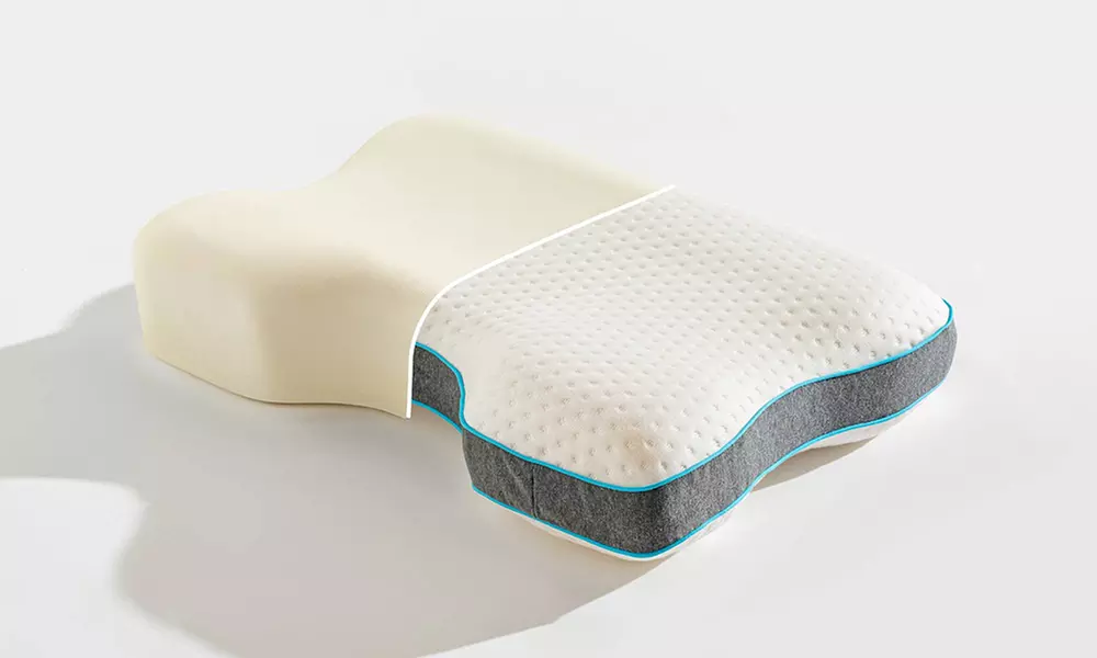 Cojín con diseño ergonómico antirronquidos