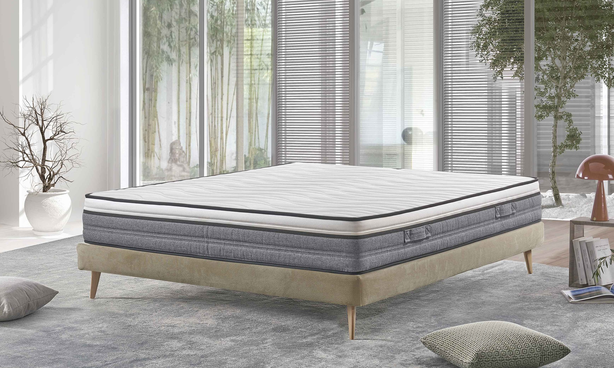 Materasso in memory foam e water foam Mentor