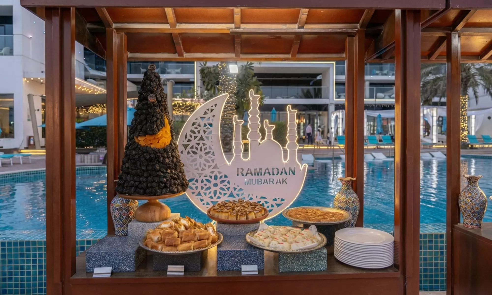 Enjoy a 5* Beach front Iftar Buffet with Ramadan Beverages