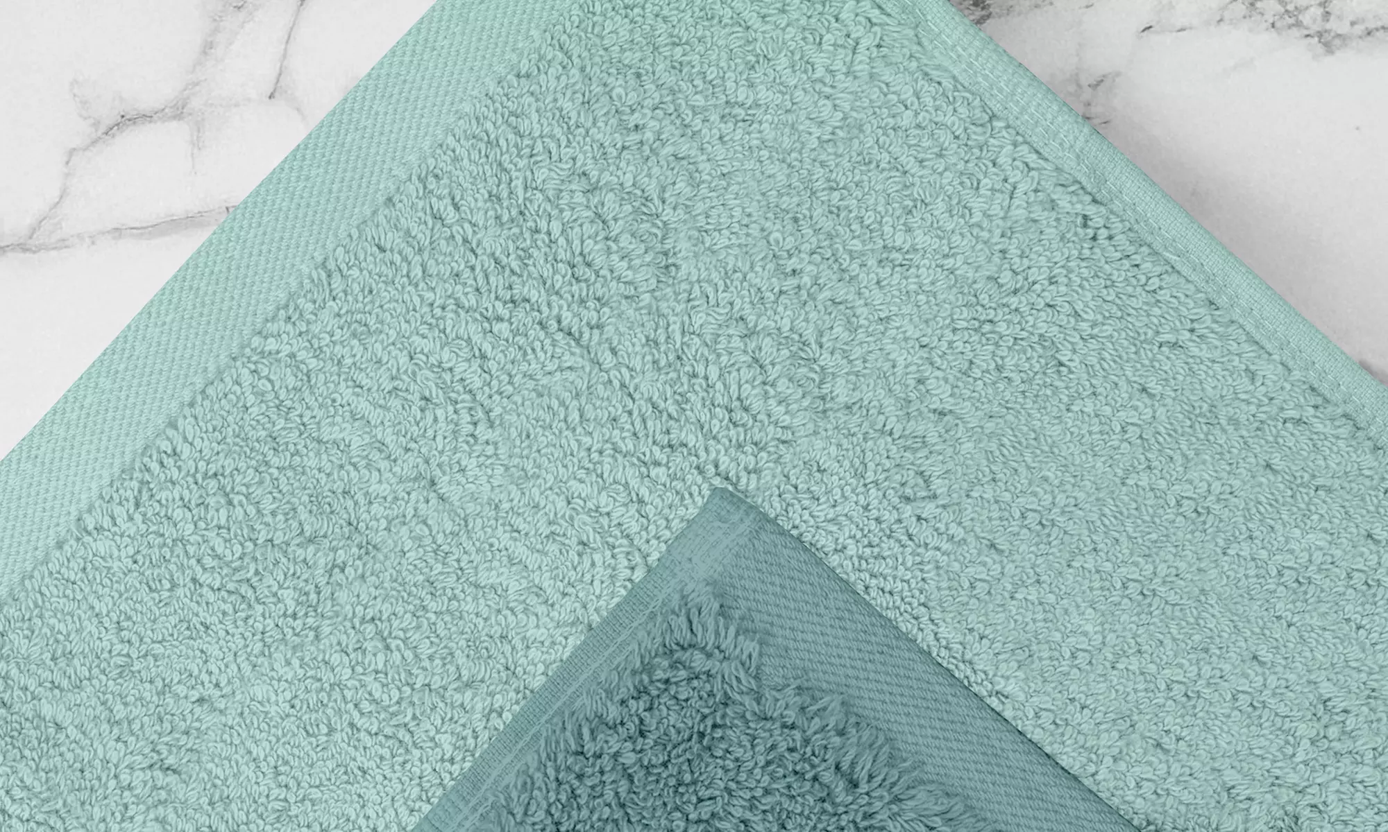 Set van 6 katoenen handdoeken