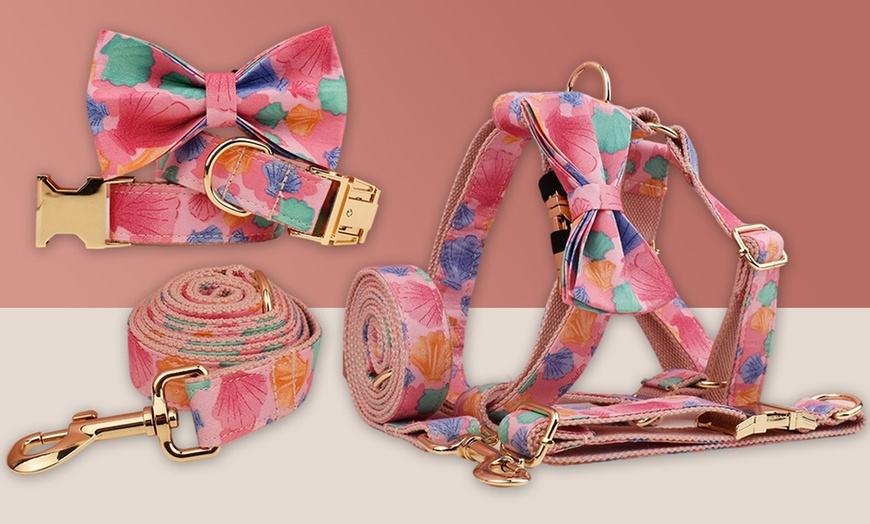 Image 8: Personalisierbares Haustier-Halsband mit integriertem Namensschild