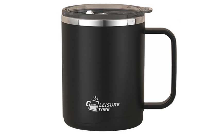 Image 3: Doppelwandige Edelstahl-Thermo-Tasse