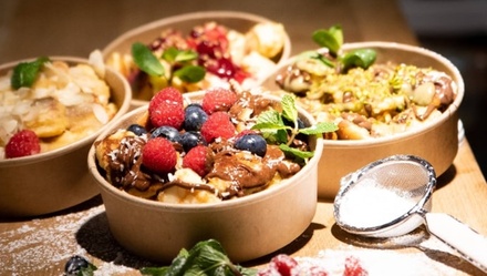 Für 1 Person: Kaiserschmarrn nach Wahl inkl. Heißgetränk (einlösbar Mo. - Do.) - Super Schmarrn