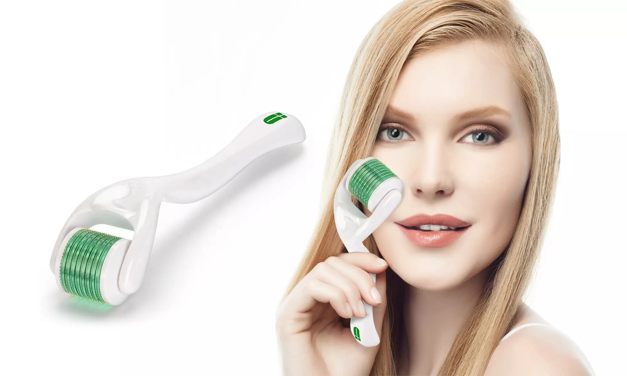 Derma Microdermabrasion Roller with Optional Vitamin C Serum - Second Medium