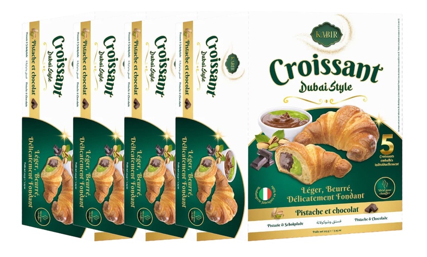 Image 19: Paquete de 5 croissants estilo Dubai con sabor a elegir de Kabir-BNL