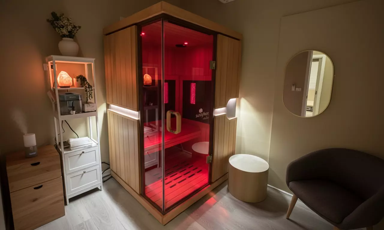 Unwind with One, Ten, or Couples Infrared Sauna Sessions