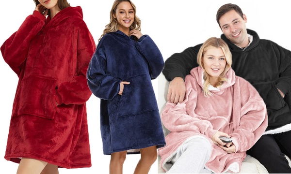 groupon oversized blanket hoodie