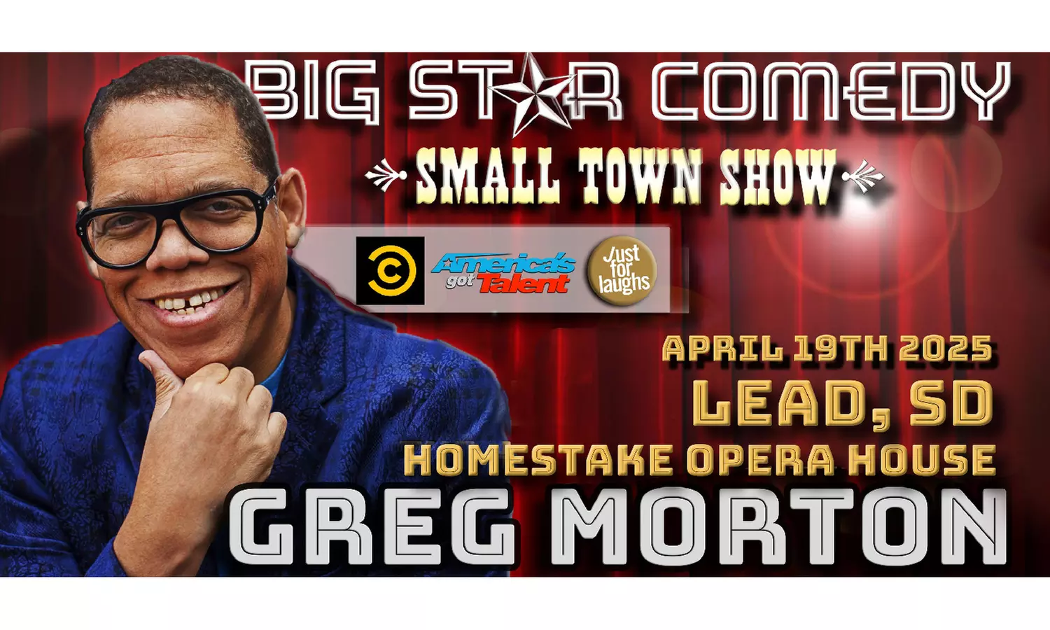 Get Ready to Laugh: Big Star Comedy Presents Greg Morton Live on April 19 at 7 pm (Up to 25%Off) - Primary Image