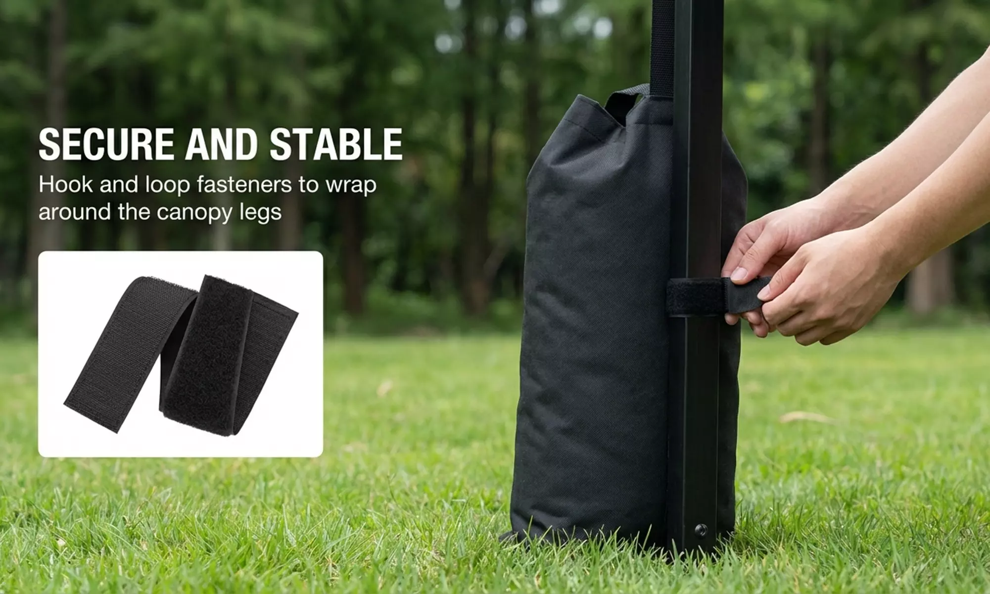 Outsunny Pack of Eight Gazebo Sand Weights Bags