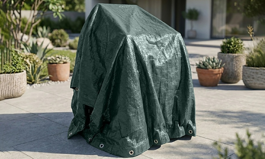 Image 12: Housse de protection pour barbecue, mobilier de jardin ou parasol