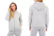 Basic Women's Zip Through Hoodies - Image 3