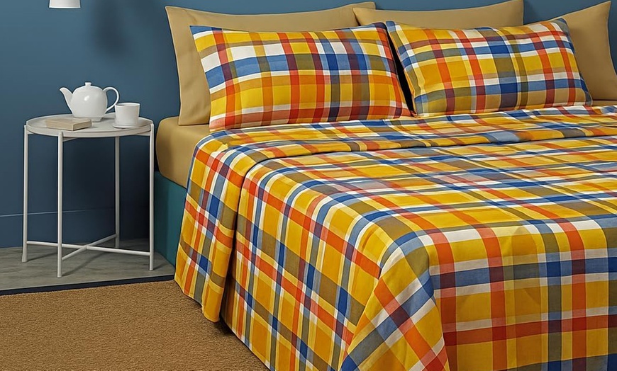 Image 2: Completo letto matrimoniale 100% cotone di Bassetti