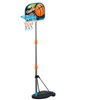 Image 4: HomCom Kids Portable Basketball Hoop and Stand Set