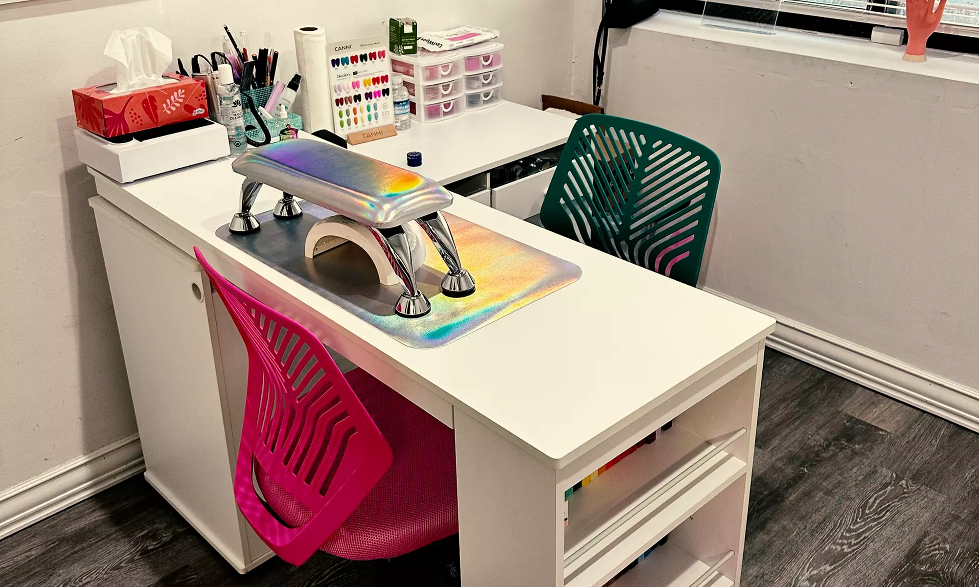 Basic Mani/Pedi, Gel X or Acrylic Manicure with Design Options