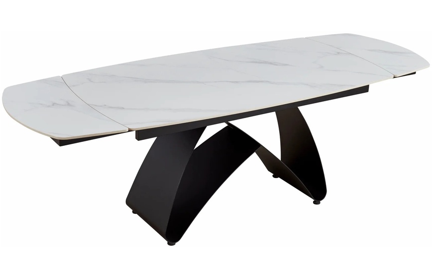 Image 3: DS Living Maelis Ceramic Dining Room Table
