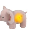 Image 2: Breathing Glowing Music Sound Soothing Elephant Doll