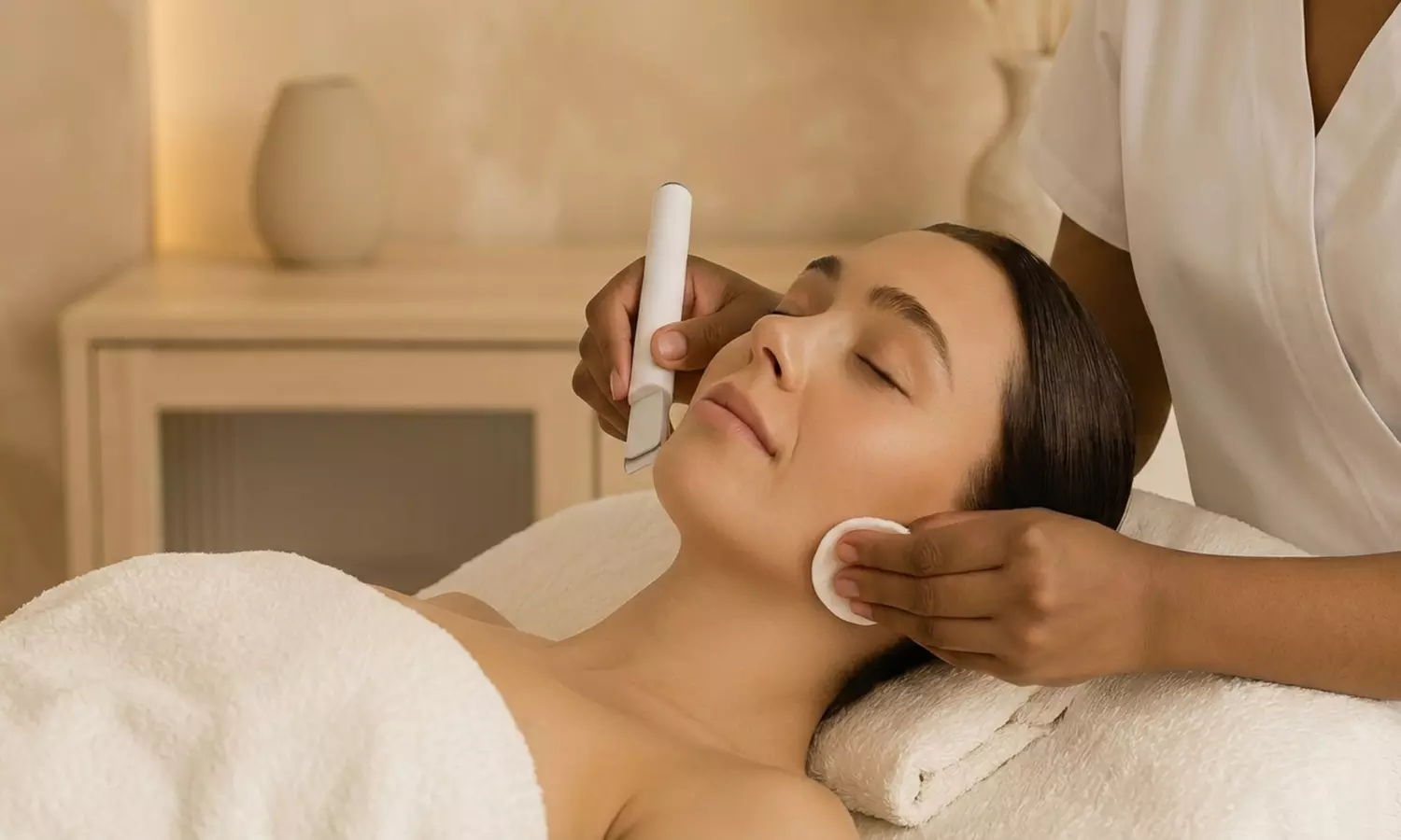 Limpieza facial 6 en 1 con punta de diamante y opción a extras para 1