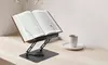 NewHome Adjustable Wood Book Stand and Tablet Holder