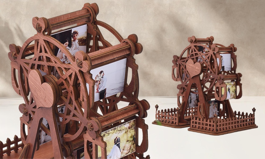 Image 4: Foto-Riesenrad aus Holz in der Farbe nach Wahl