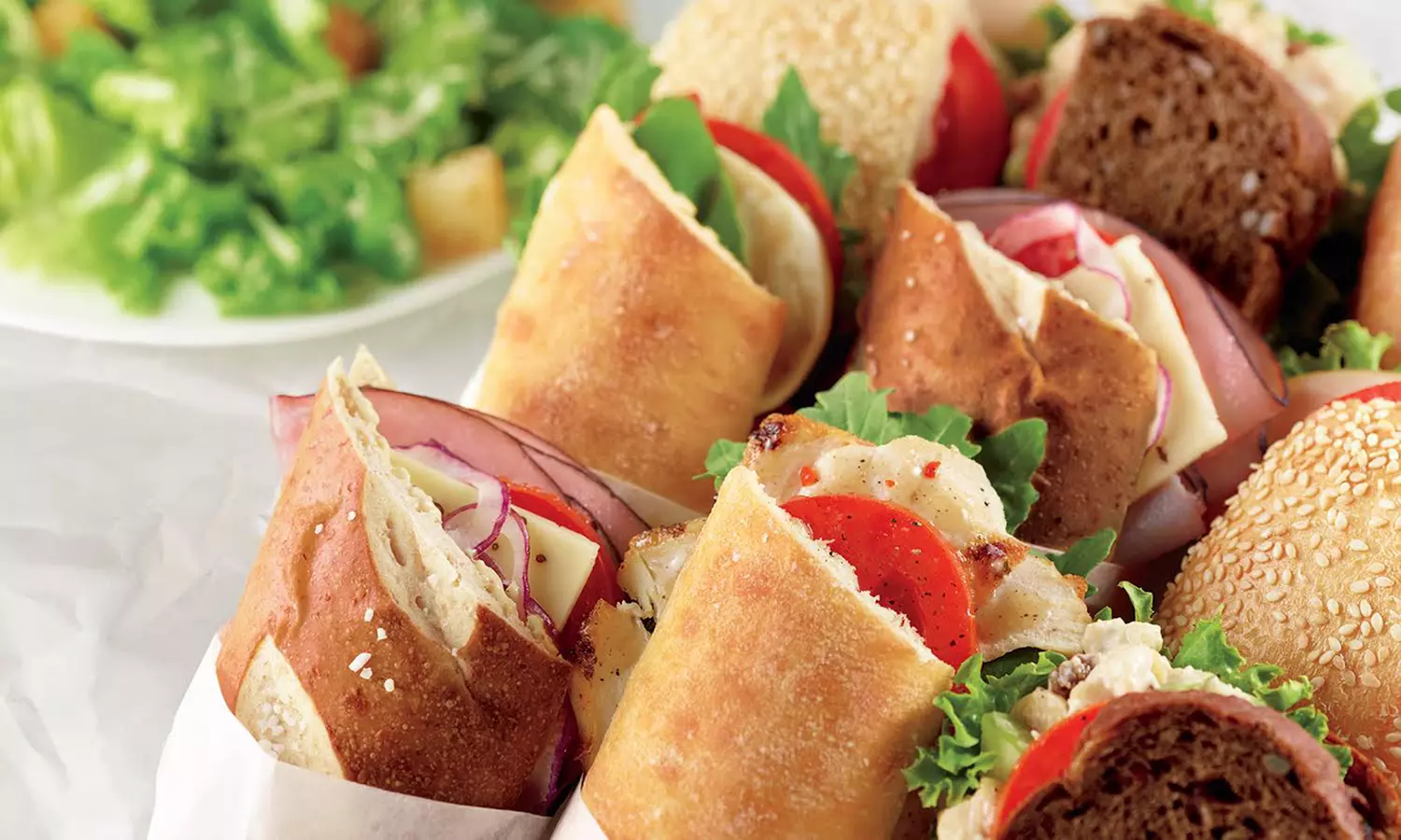 Sandwiches, Salads, and Soups or Catering at Corner Bakery Cafe Visalia (Up to 40% Off)  - Primary Image