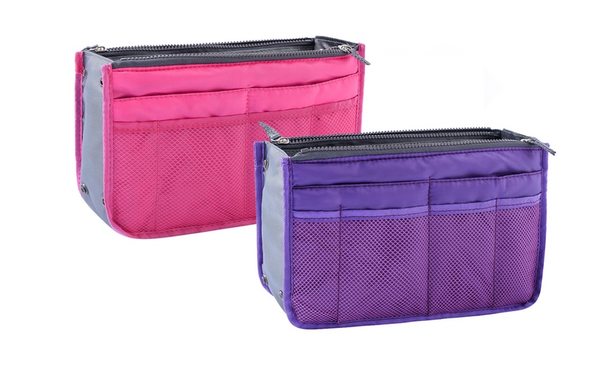 Image 14: 1 o 2 organizadores para bolso con múltiples compartimentos
