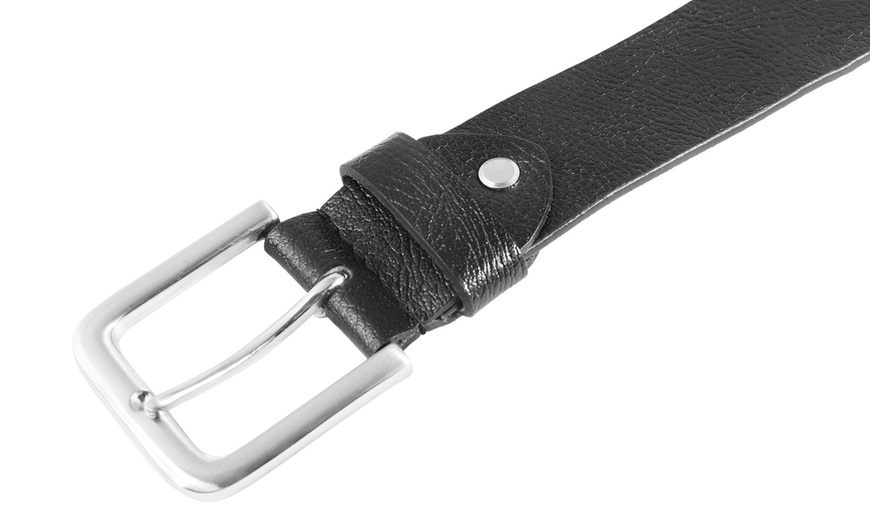Image 16: Ceinture en cuir Leonardo Verrelli