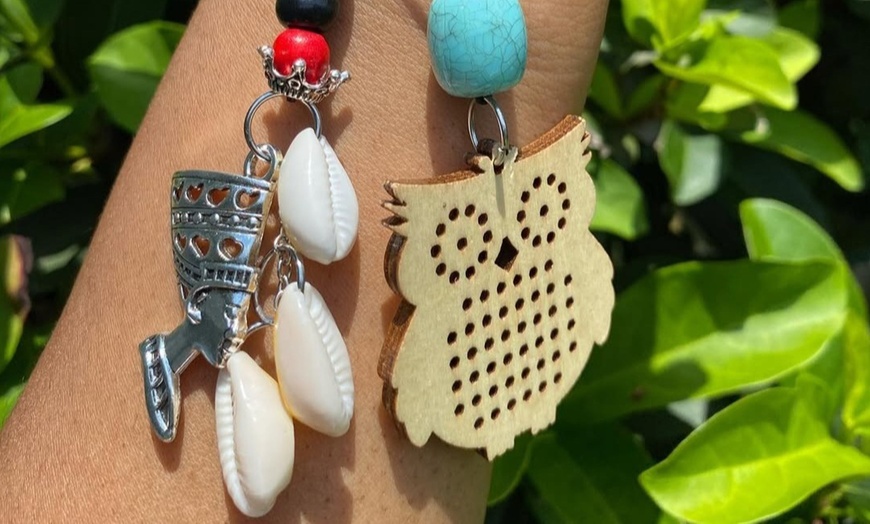 Image 12: Happy Hour Jewelry Making with Wine & Snacks for One to Four Guests