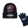 Image 2: Ensemble bonnet et gants en maille groupe K-pop "Demons Hunters"