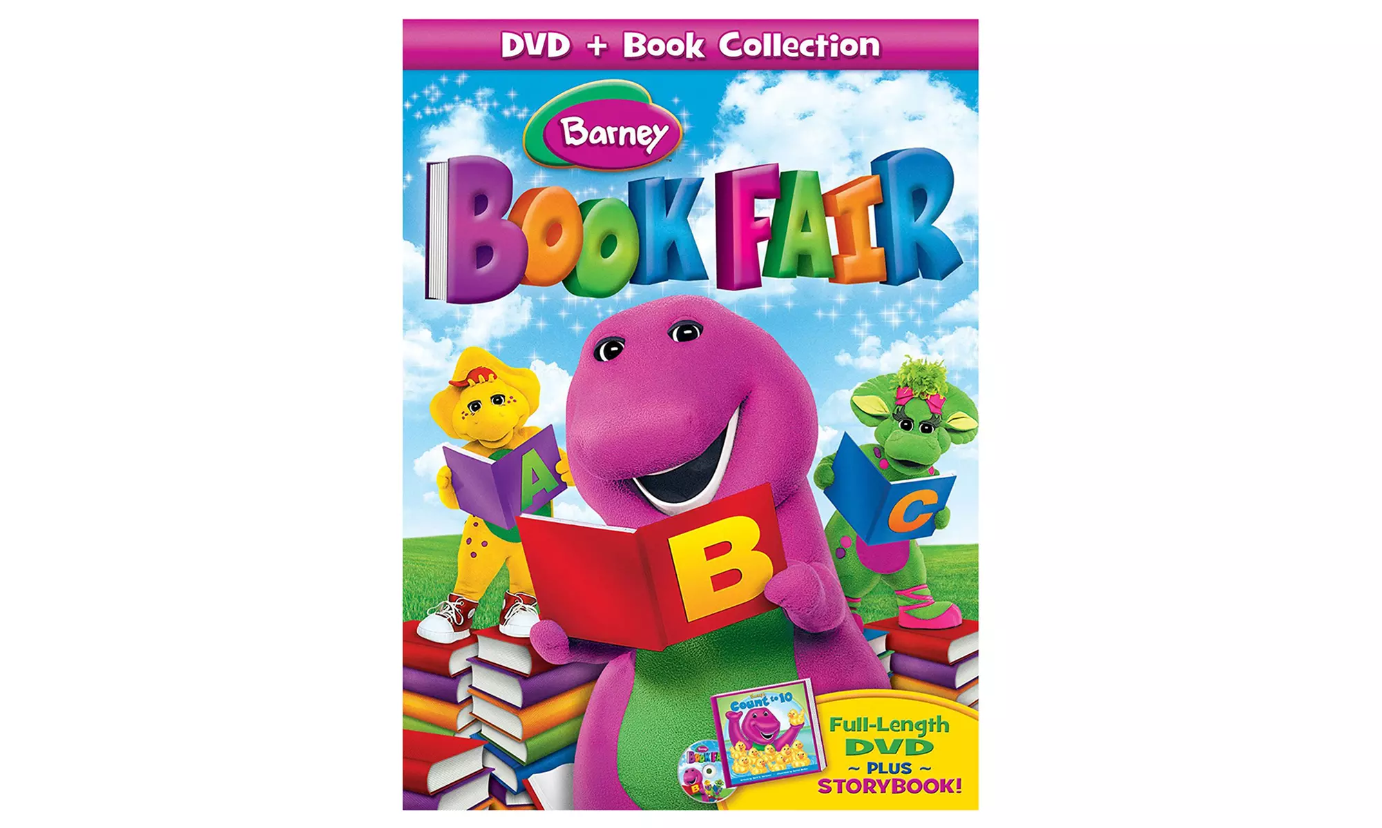 Barney: Book Fair DVD with Bonus Book - Primary Image