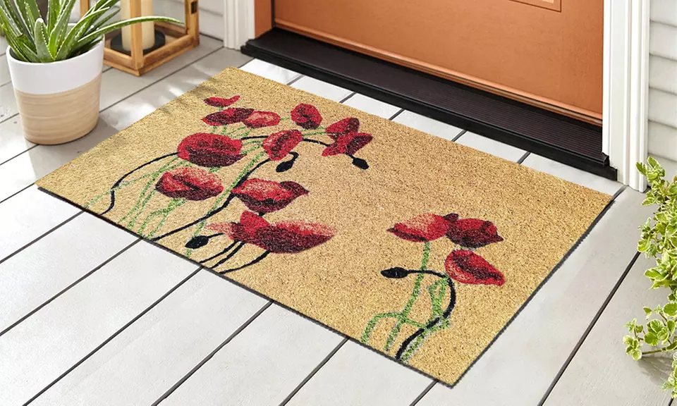 Zerbino in cocco con retro antiscivolo