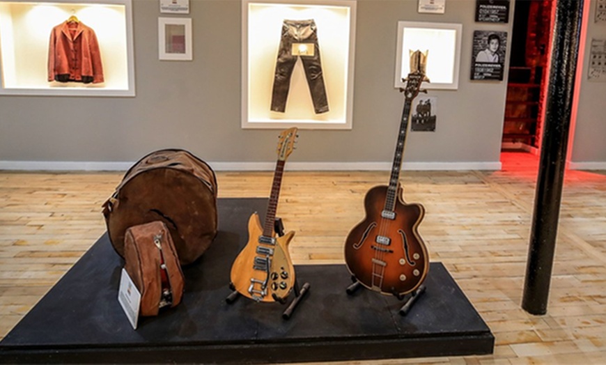 Image 1: Entry to The Fab Four Exhibition