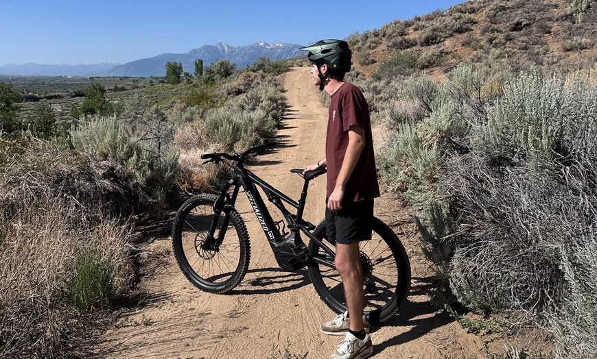 Image 2: Explore Scenic Carson Valley Trails with Electric Mountain Bike Rides