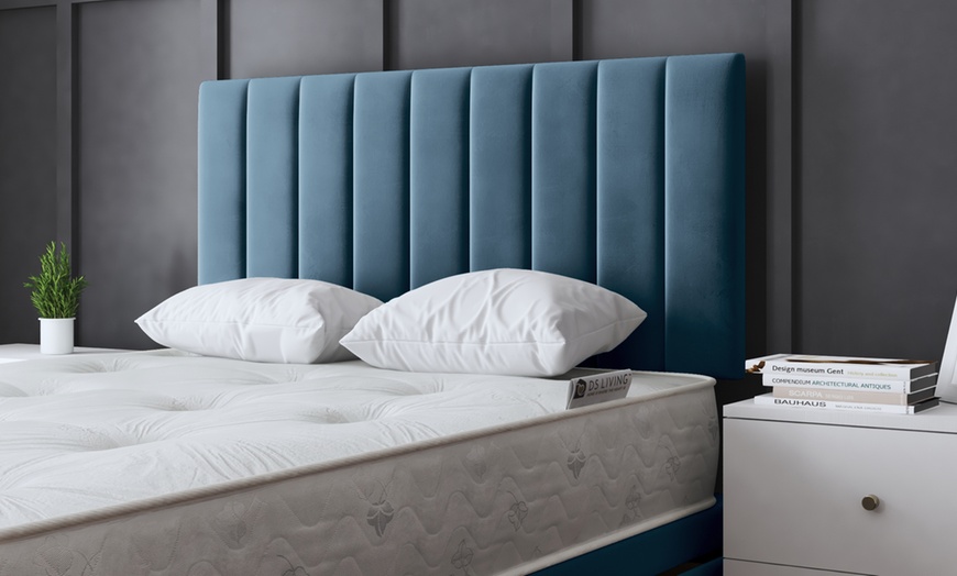 Image 24: Amelia Panel Divan Bed with Optional 2 or 4 Drawers