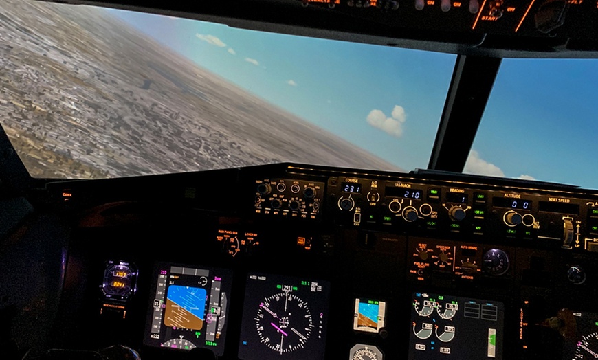 Image 3: Fliegen im Flugsimulator Boeing 737-800 (60 Min.) für 1 Person